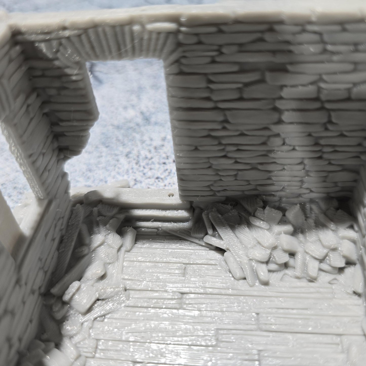 Walter's Bakery Ruin for DnD, Pathfinder, Bolt Action, Revolutionary War Games