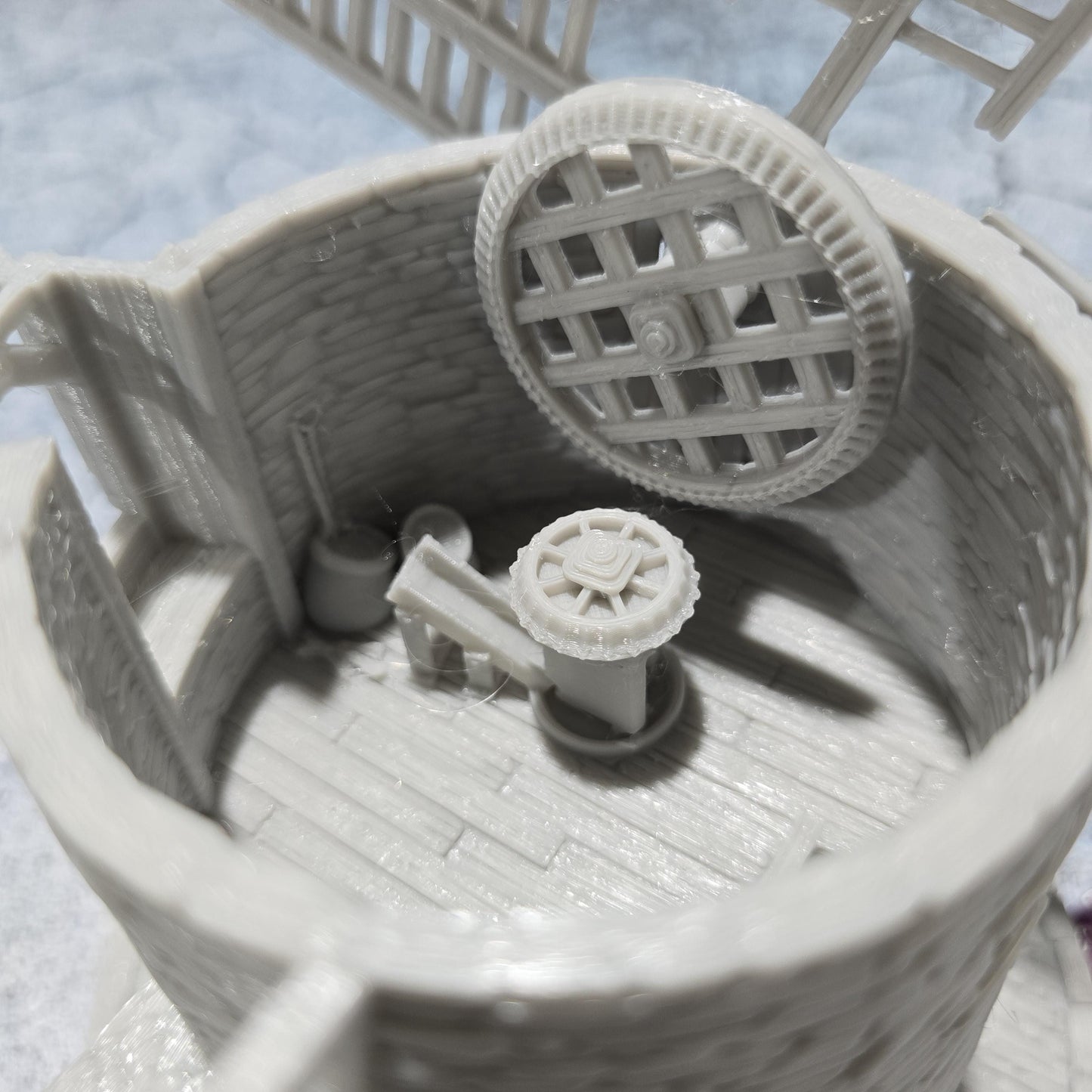 Greendale Windmill: Historical Colonial Windmill for D&D, Model Railroading, and Wargaming