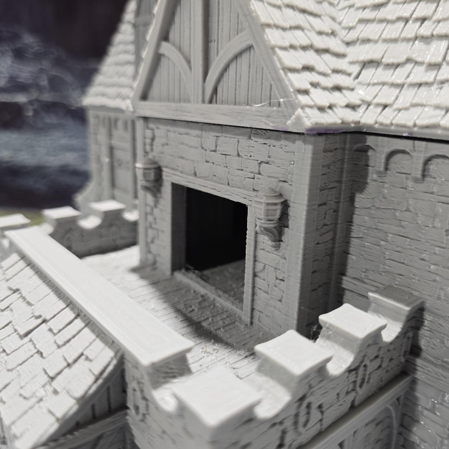 Ancrabourg Harbor Master's Office for Tabletop Wargaming - Dockside Terrain