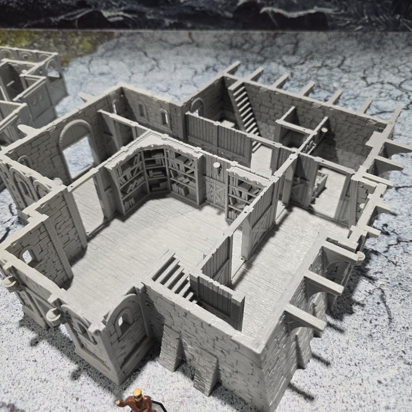 Ancrabourg Harbor Master's Office for Tabletop Wargaming - Dockside Terrain