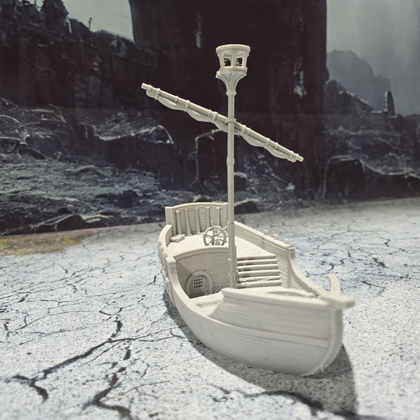 Merchant Vessel scale model
Single-mast ship model
Maritime history model
Trading vessel model
Cargo ship scale model
Passenger ship model
Nautical model ship
Model ship enthusiasts
Maritime commerce model
3D-printed ship model
PLA ship model