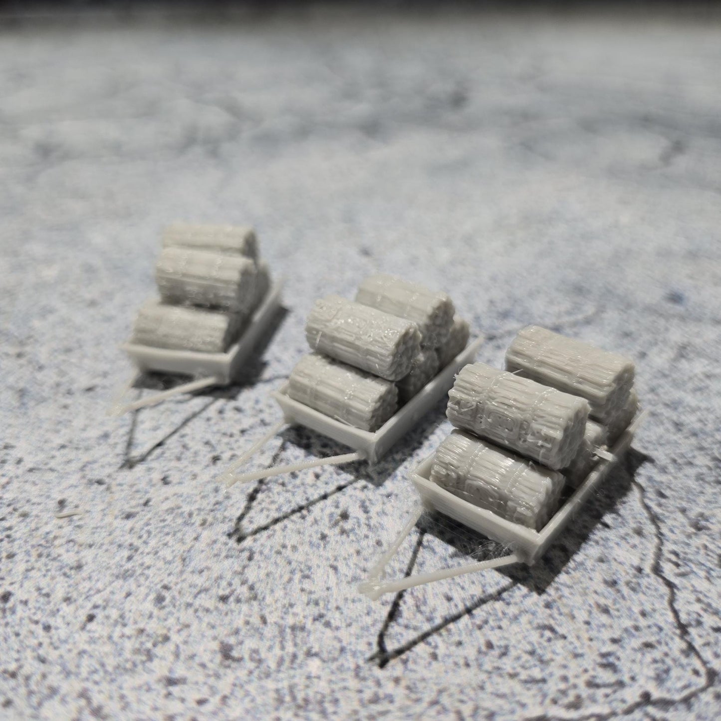 Pack of 3 WW2 Fascine bundles, Short Fascine, Tank, , Warthunder,