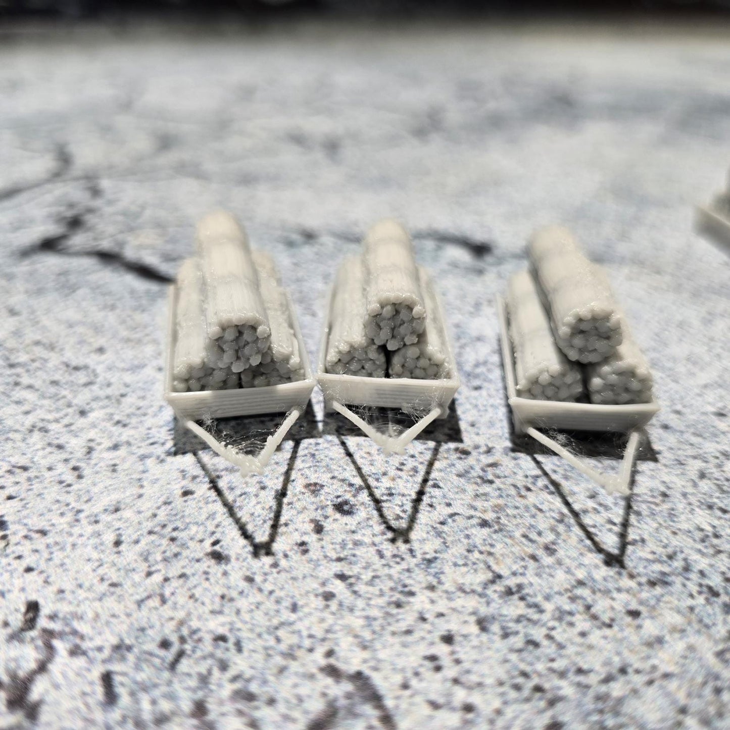 Pack of 3 WW2 Fascine bundles, Short Fascine, Tank, , Warthunder,