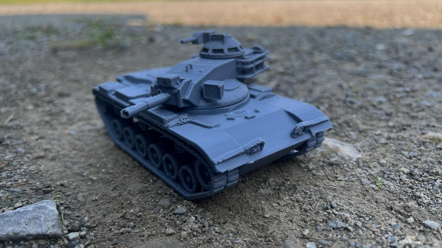 M60 a2 starship, MBT, Vietnam, Modern warfare, Tabletop terrain, WW2, Modern tank,