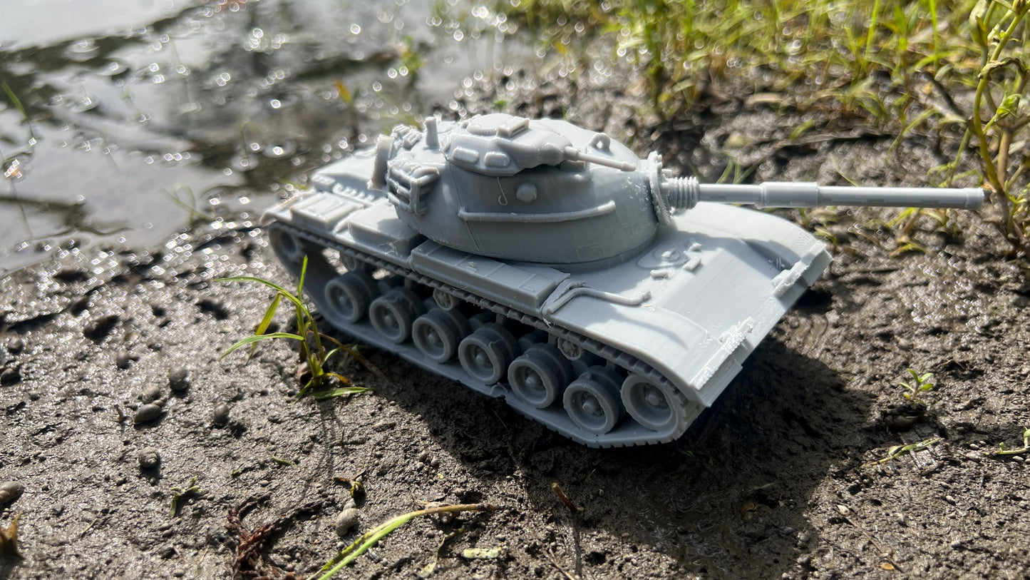 M60 Patton Tank: Cold War Main Battle Tank 28MM Tabletop Terrain, Model Railroading