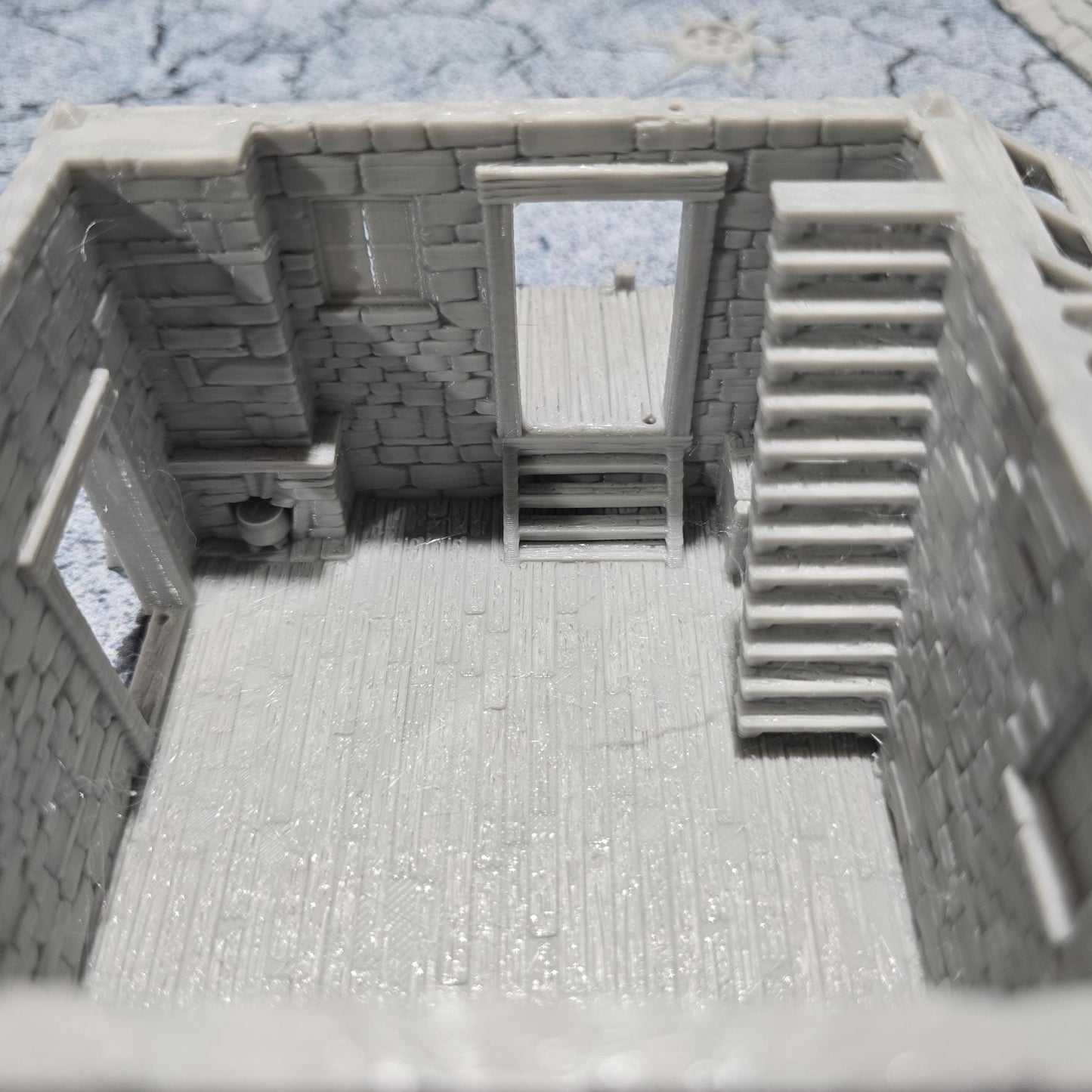 Ancrabourg Fishmonger's Workshop, Fish Market, Fishers house, Port Royal, Skirmish, D&D Terrain, Tabletop Terrain