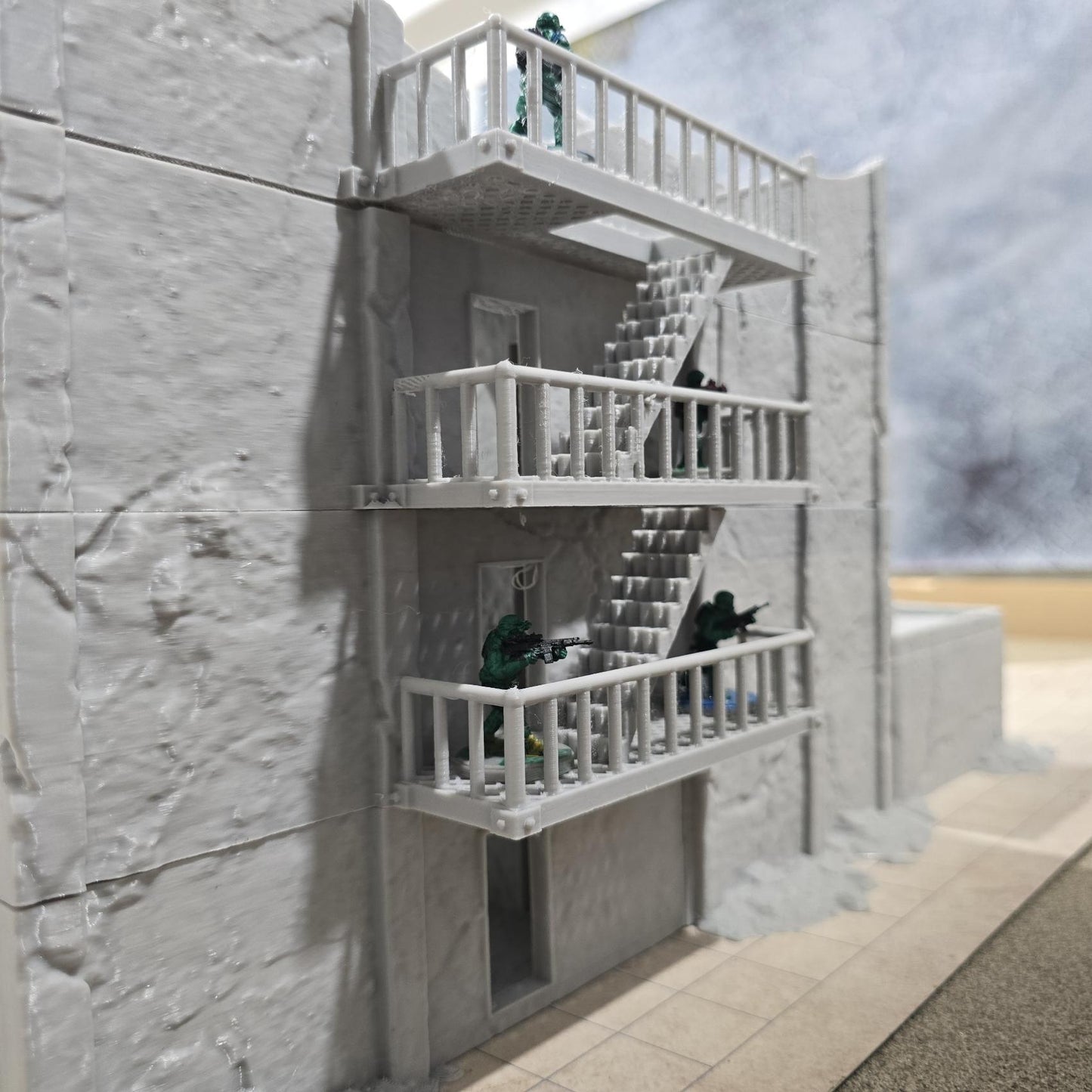 Abandoned Factory, Ashfall City Building2, abandoned Industrial, Modern terrain