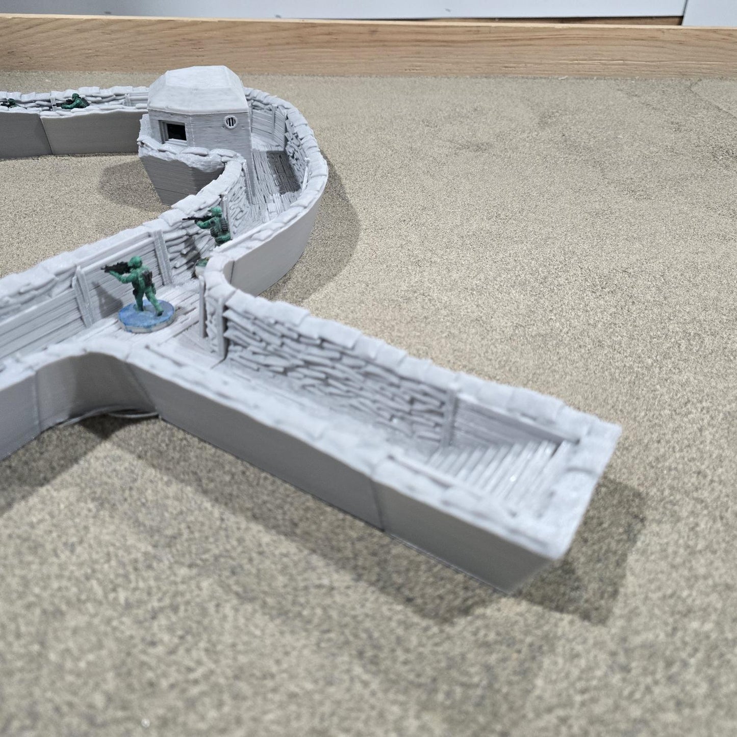 Modular Trench System: WWI to WWII Battlefield Terrain for Bolt Action, and Wargaming