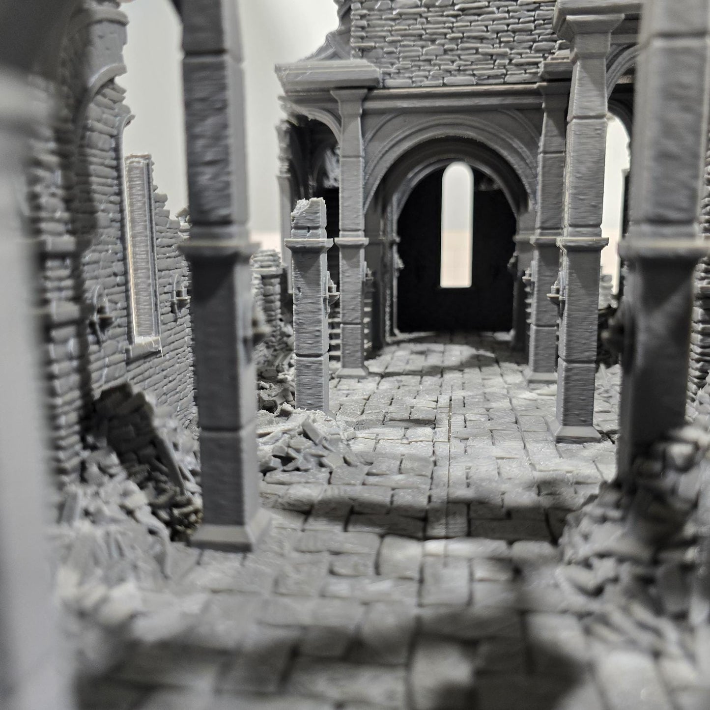 Church of the Dale RUIN for DnD, Pathfinder, Bolt Action, Revolutionary War Games