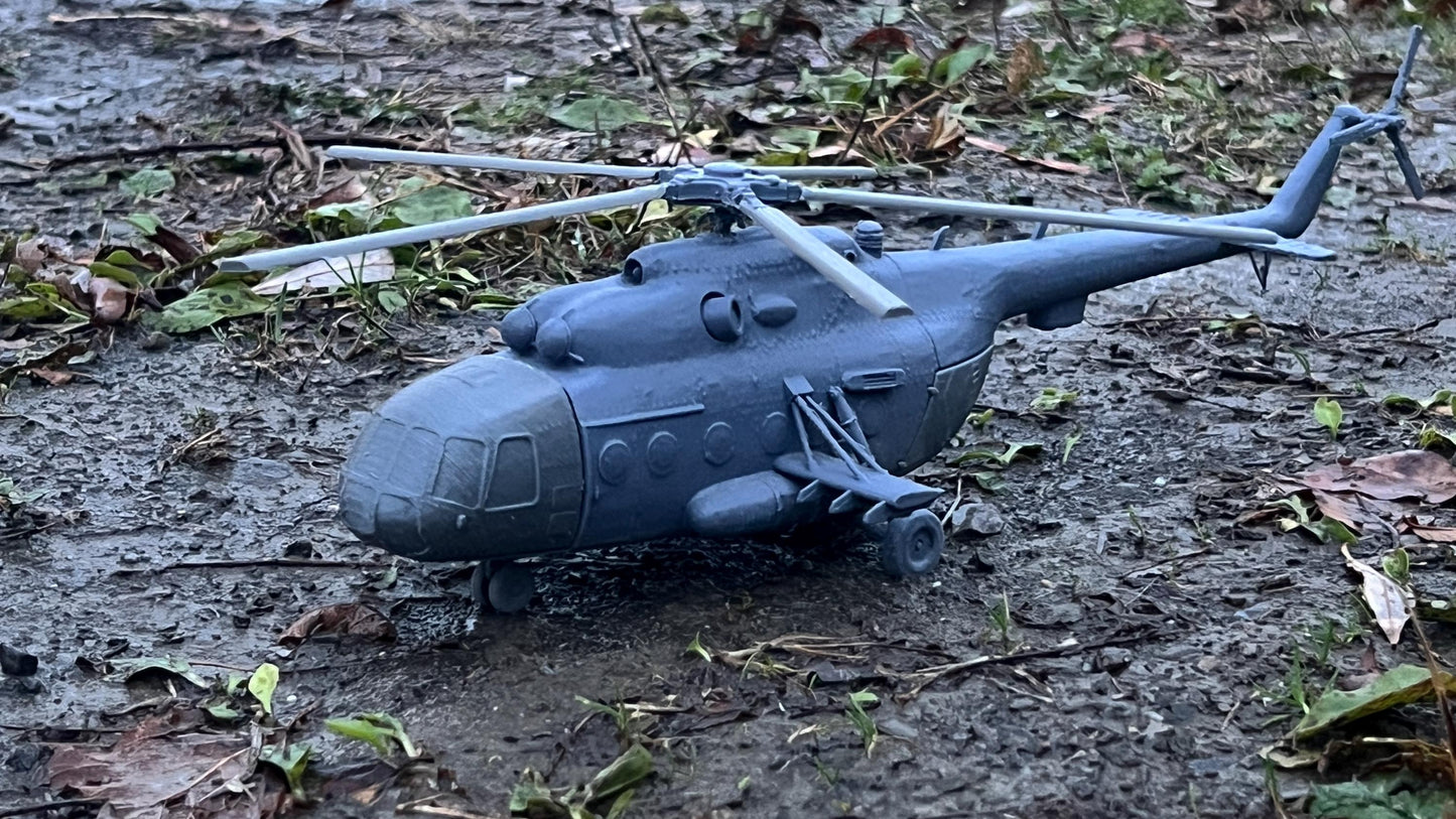 MIL MI-8, MI-8 Hip, cold war Helicopter, cold war, Helicopter, Russian, Tabletop terrain, tabletop gaming, Tank,