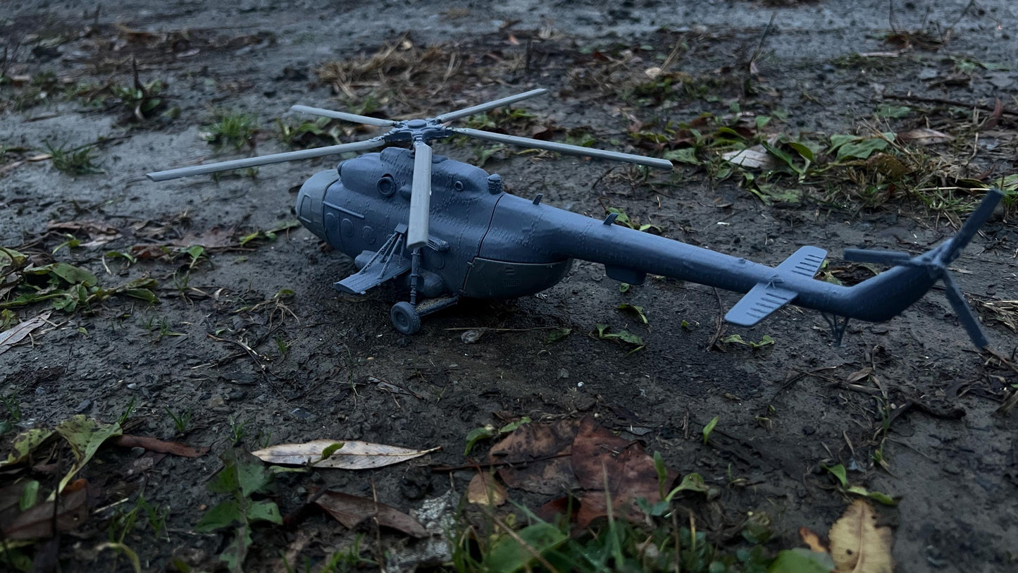 MIL MI-8, MI-8 Hip, cold war Helicopter, cold war, Helicopter, Russian, Tabletop terrain, tabletop gaming, Tank,