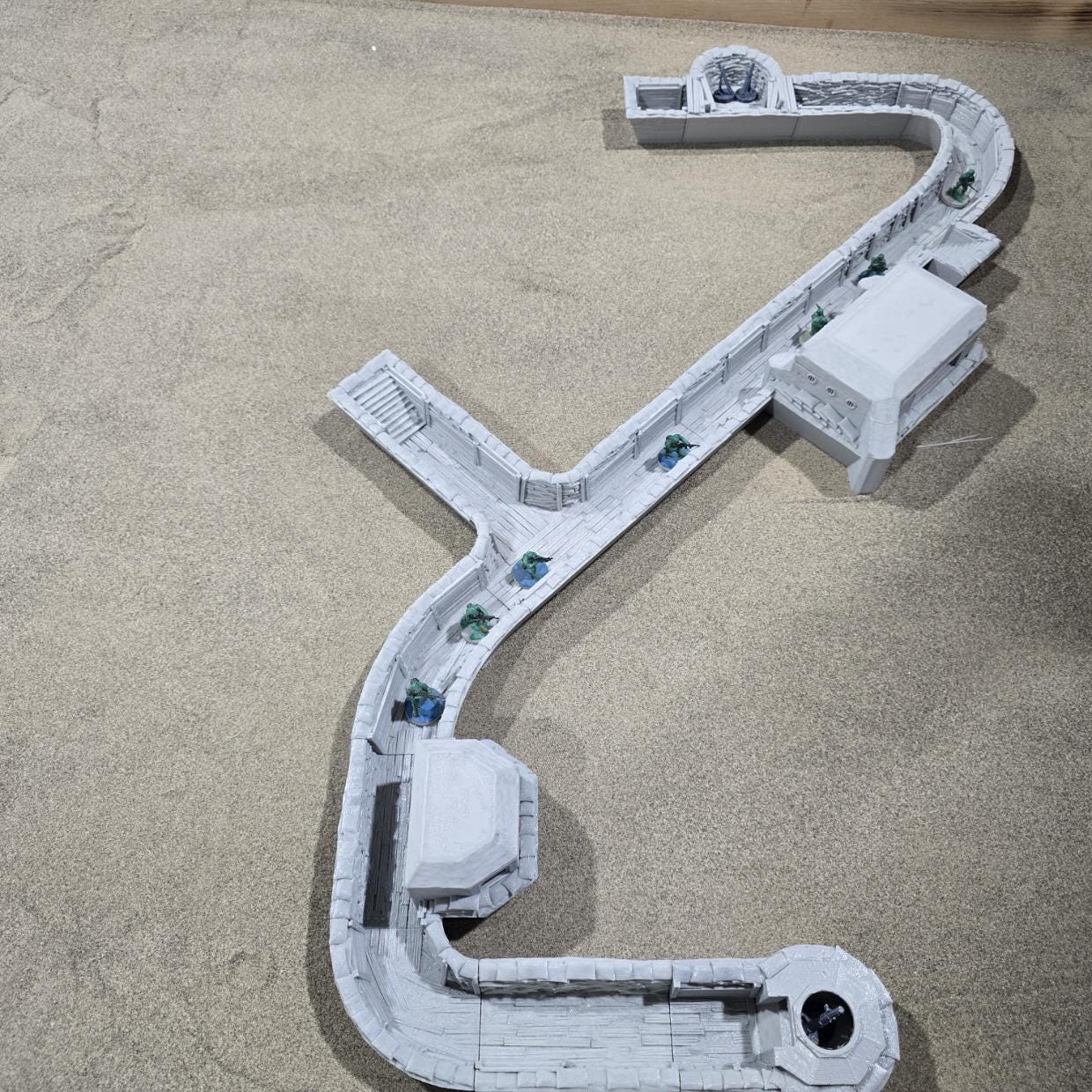 Modular Trench System: WWI to WWII Battlefield Terrain for Bolt Action, and Wargaming