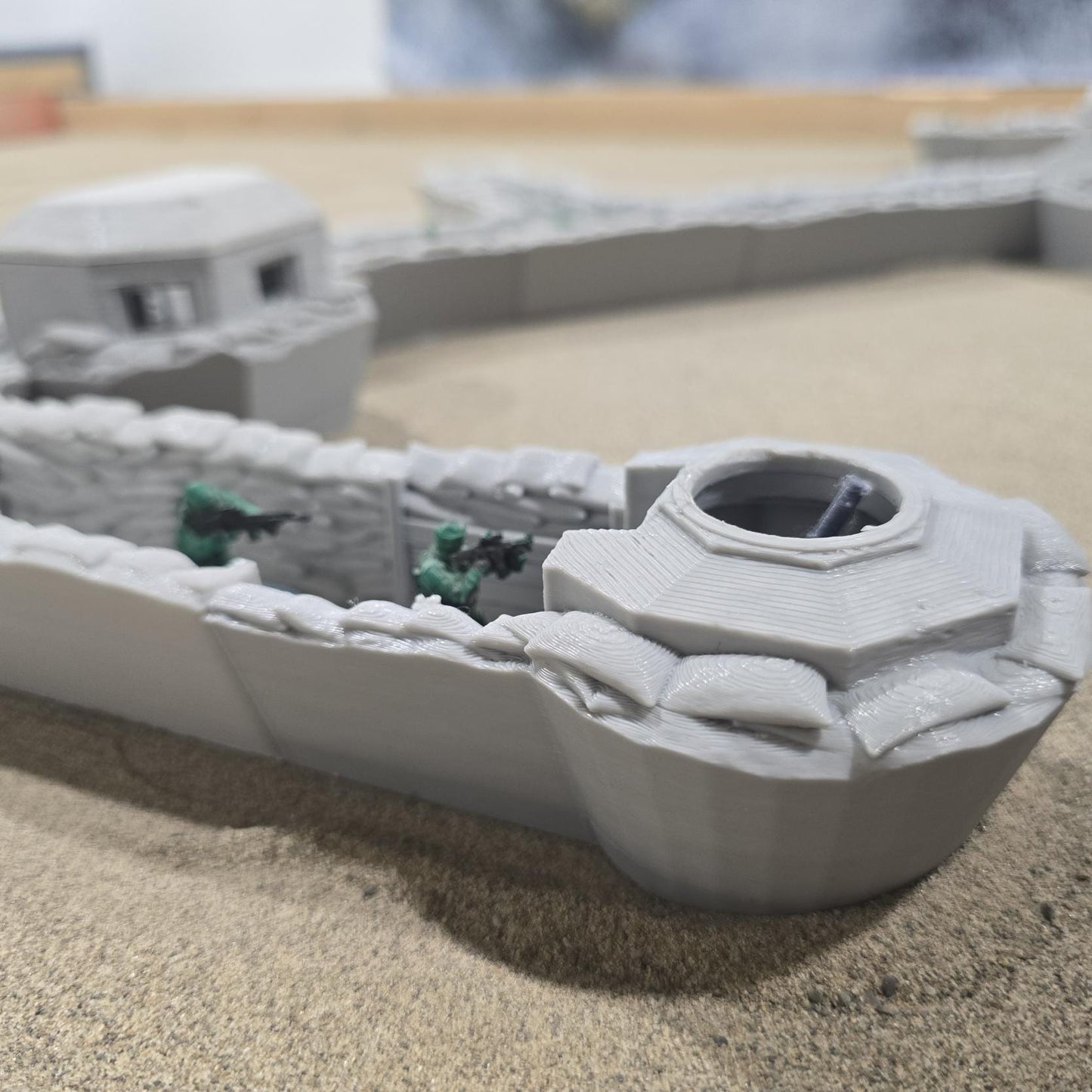 Modular Trench System: WWI to WWII Battlefield Terrain for Bolt Action, and Wargaming