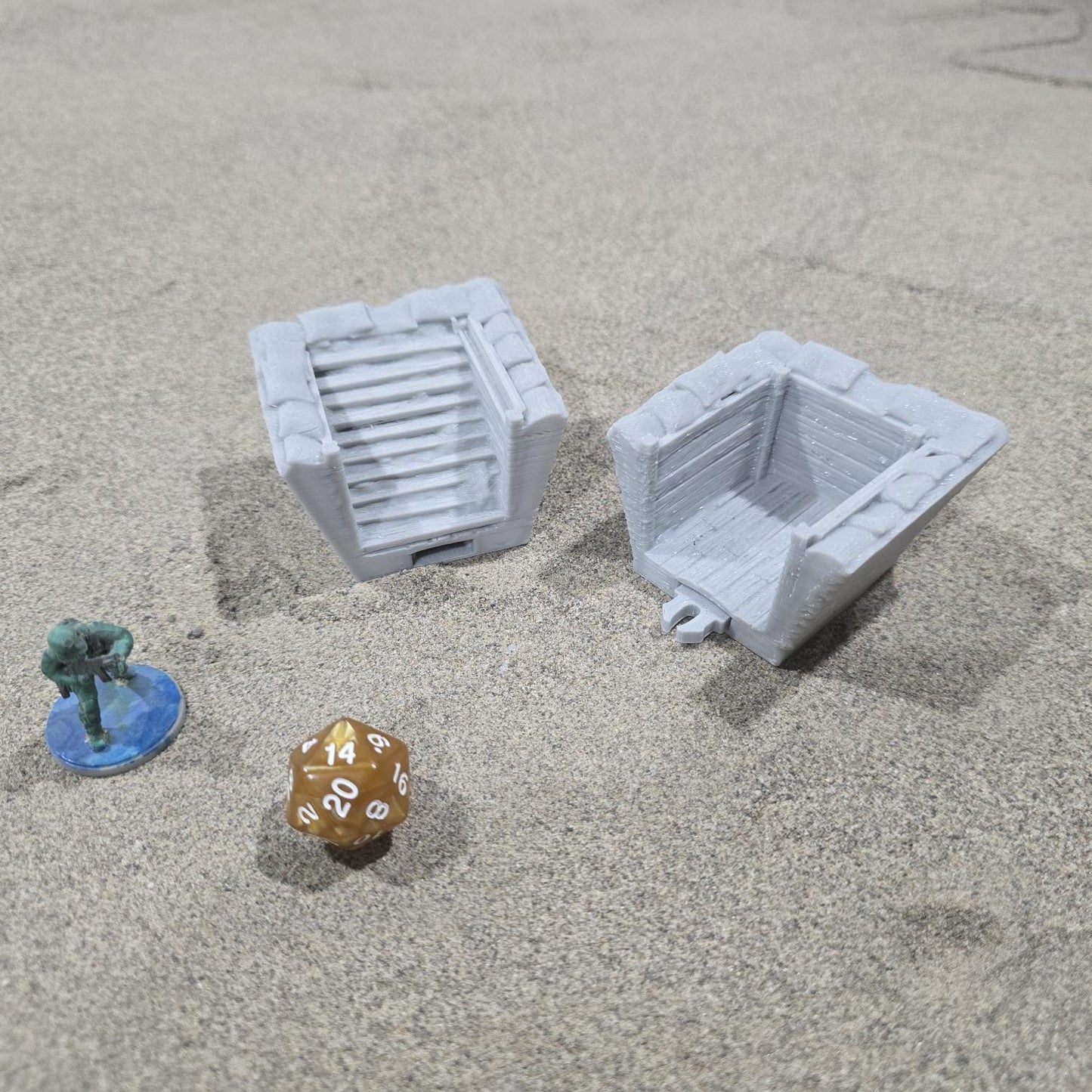 Modular Trench System: Historical Battlefield Terrain for Bolt Action, and Wargaming