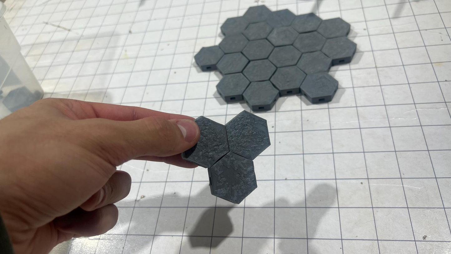 Trylinka, 20pcs, Polish hexagon concept, Airfield tiles, Modular roadways , cold war, Airfeild, Russian, Tabletop terrain, tabletop gaming,