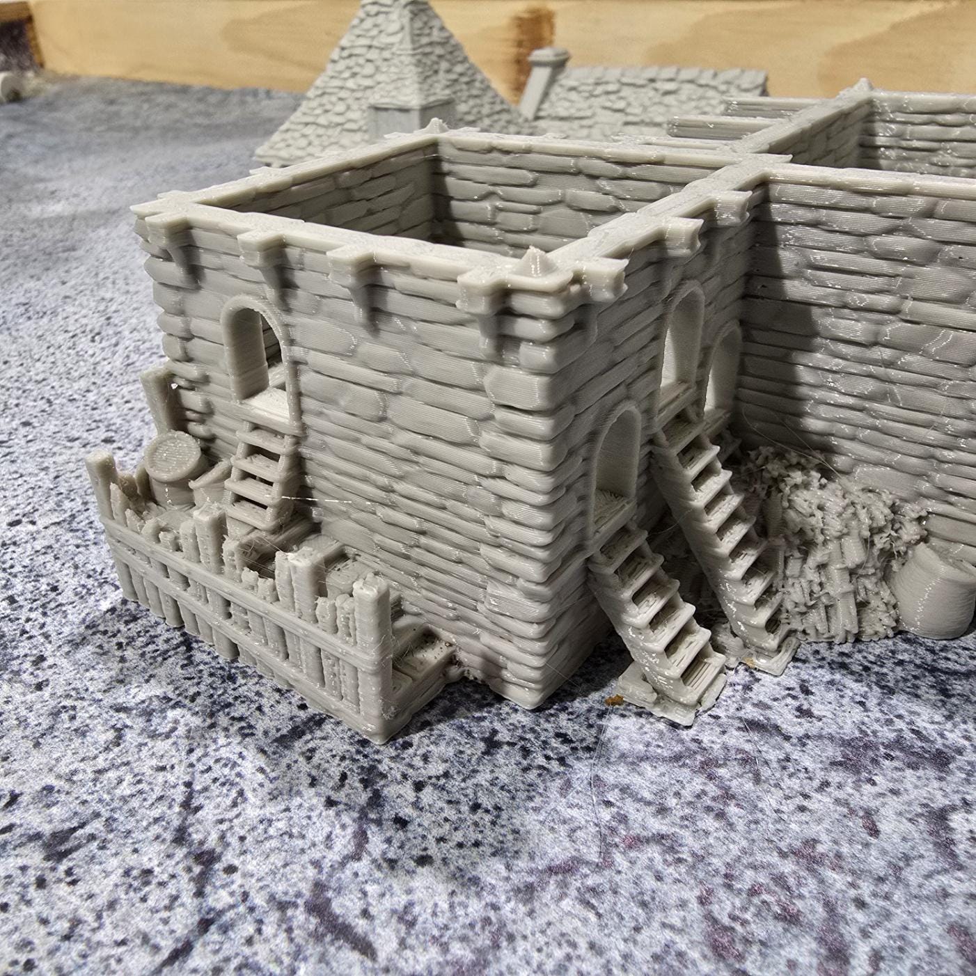 Greendale Pigsty and Chicken Coop: Historical Colonial Farm Structure for D&D, Model Railroading and Wargaming