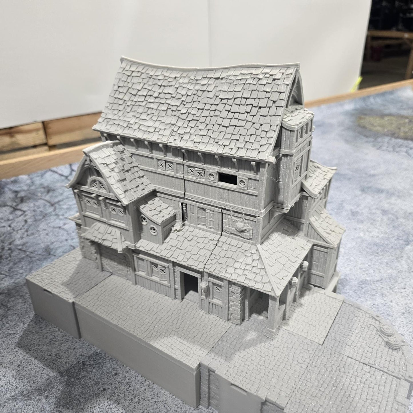 Ancrabourg Tavern, The Deepsea lantern Inn, Port Royal, Skirmish, D&D Terrain, Tabletop Terrain