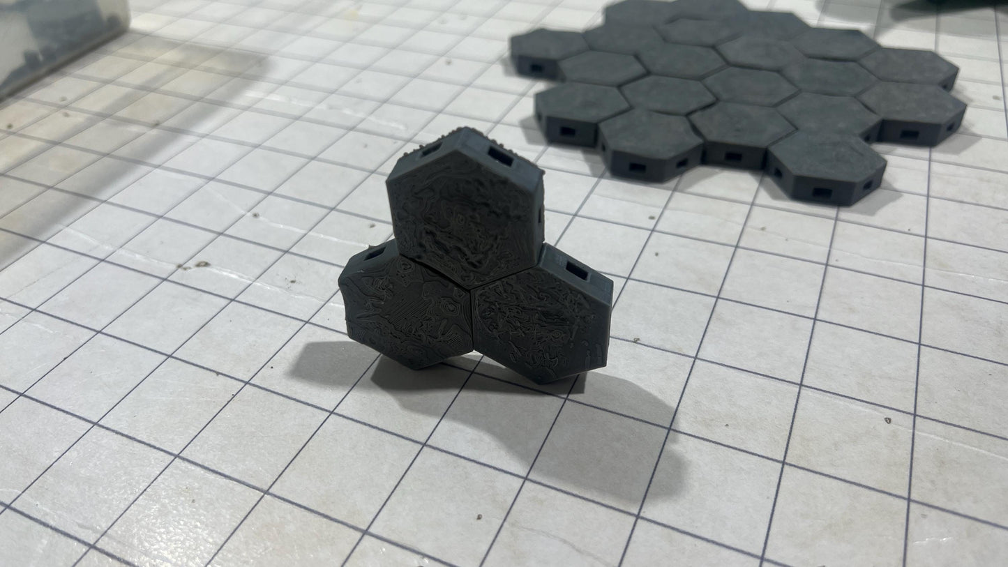 Trylinka, 20pcs, Polish hexagon concept, Airfield tiles, Modular roadways , cold war, Airfeild, Russian, Tabletop terrain, tabletop gaming,