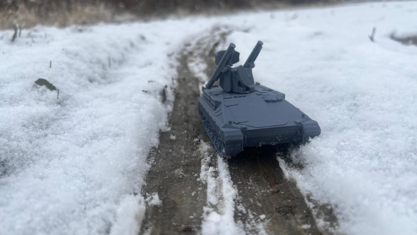FlaRakpz 1, Roland, Modern warfare, Tabletop terrain, German, Modern tank,