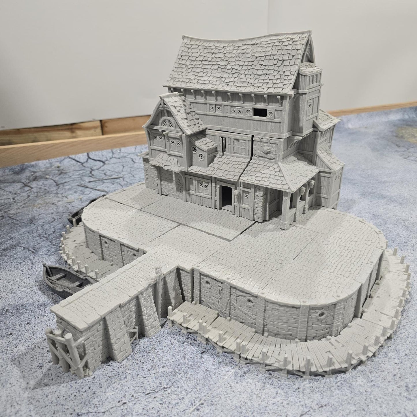Ancrabourg Tavern, The Deepsea lantern Inn, Port Royal, Skirmish, D&D Terrain, Tabletop Terrain