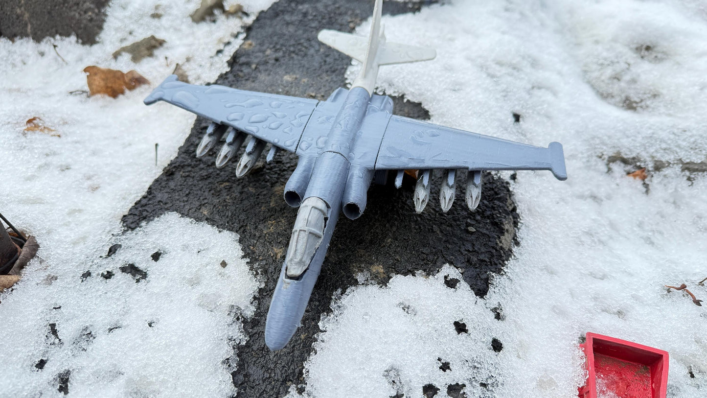 SU-25k, Sukhoi, Soviet Jet, Modern warfare, Tabletop terrain, Cold war,
