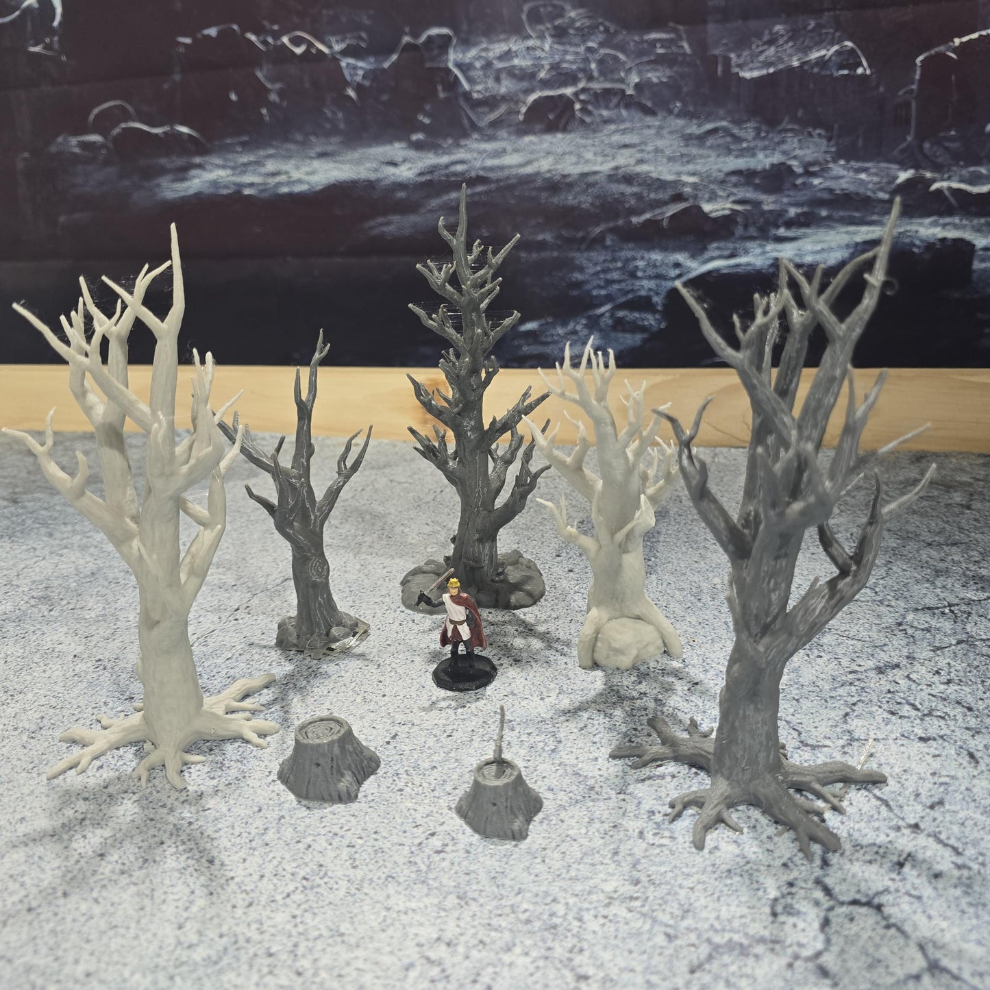 Norse Barren Trees: Medieval Period Landscape Accents for Tabletop RPGs