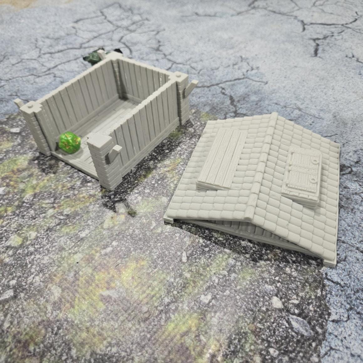 Salmystia Small WareHouse, Dungeons and Dragons, Dnd Terrain