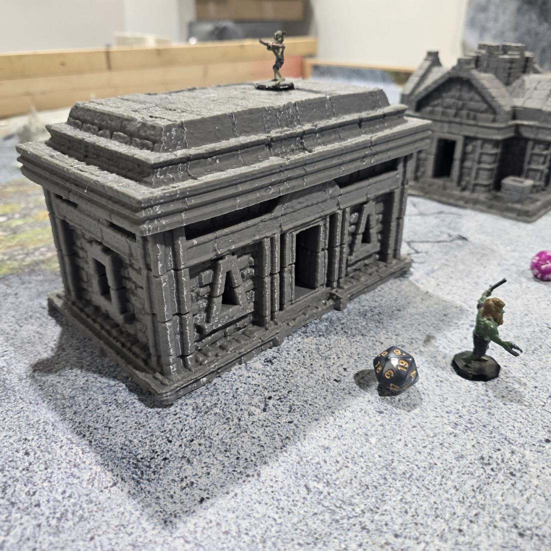 Inca Village Building 2: Pre-Columbian Settlement Replica for Tabletop RPGs, Inca Village, 8 structures
