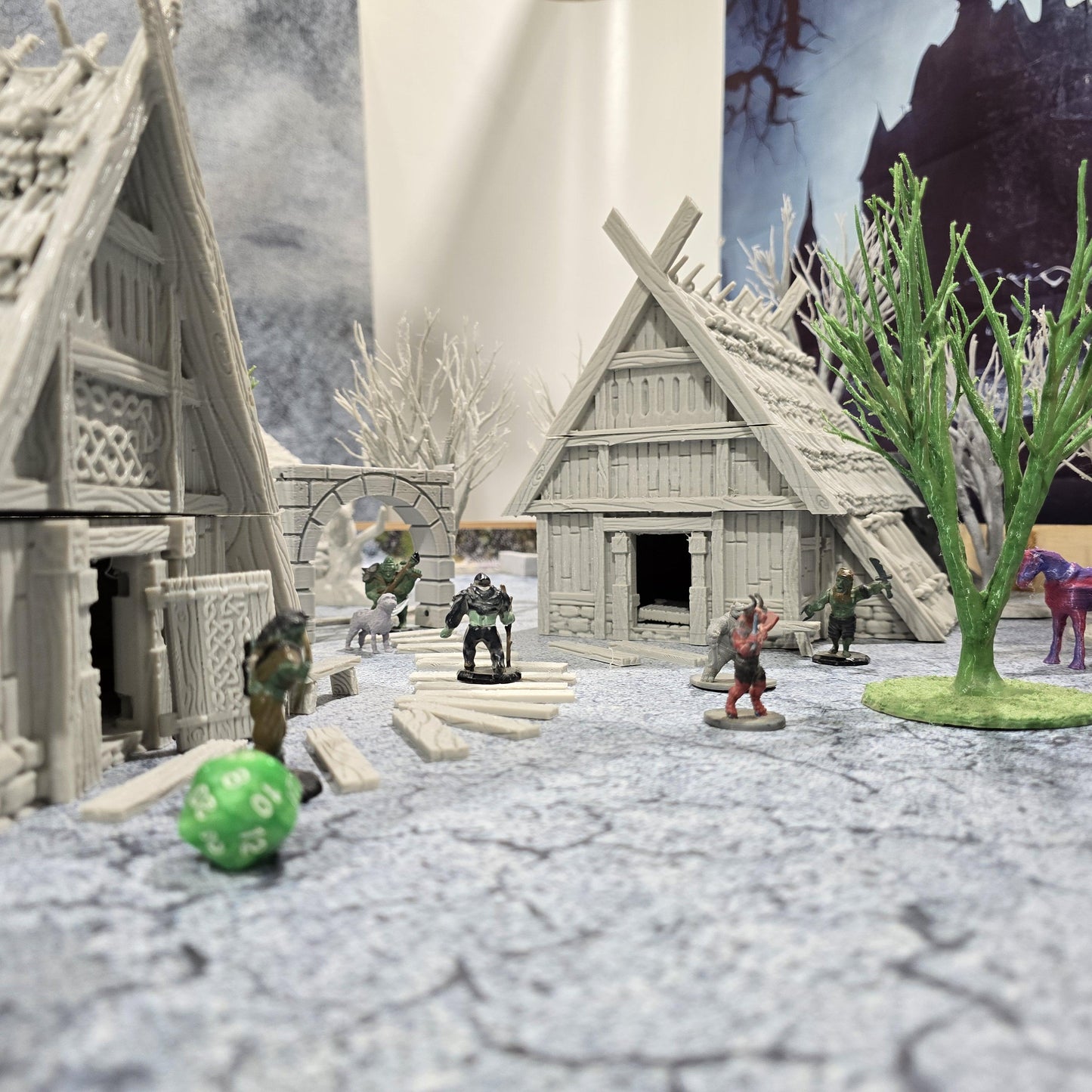 Viking House 2: Authentic Norse Longhouse - Perfect for Historical and Fantasy Gaming