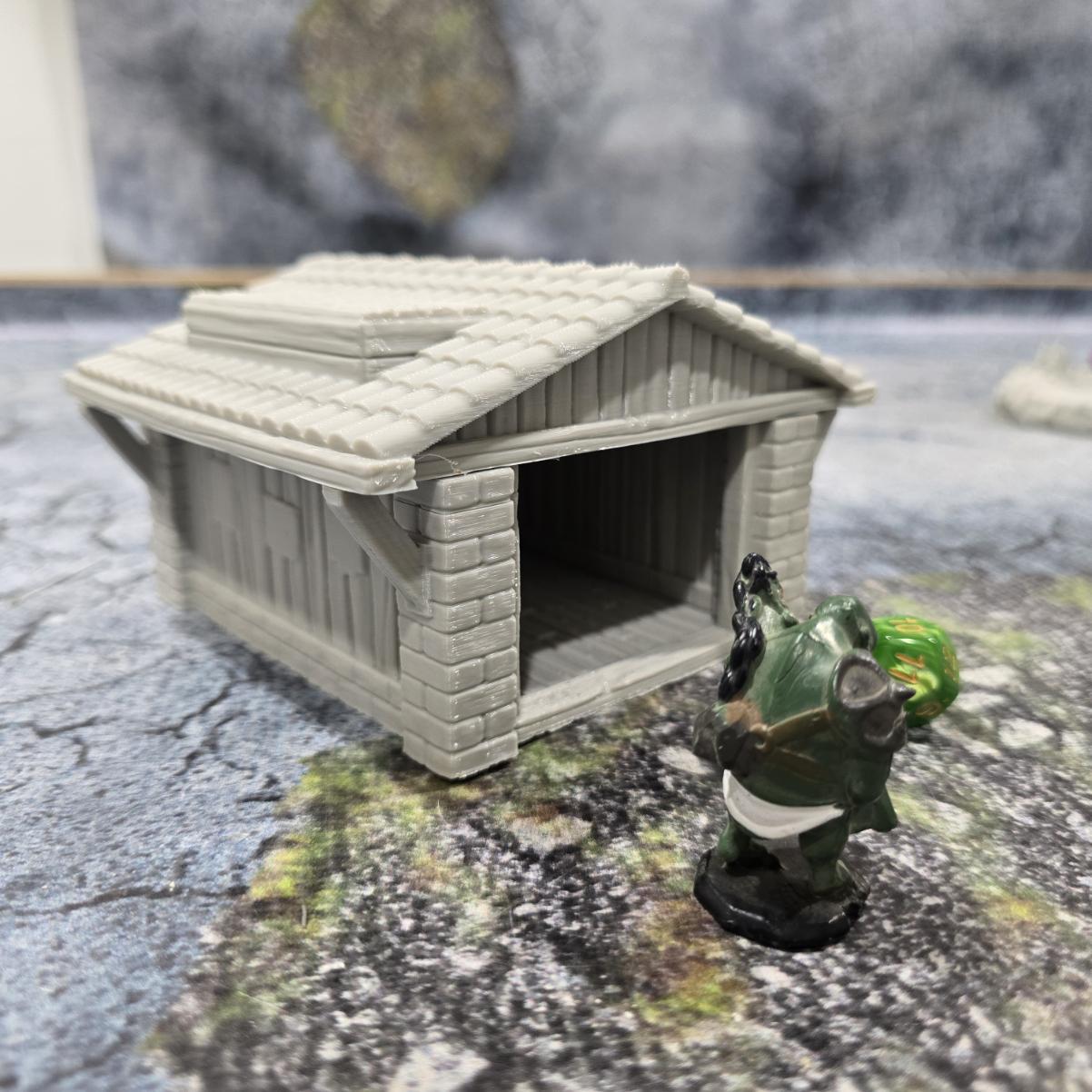 Salmystia Small WareHouse, Dungeons and Dragons, Dnd Terrain
