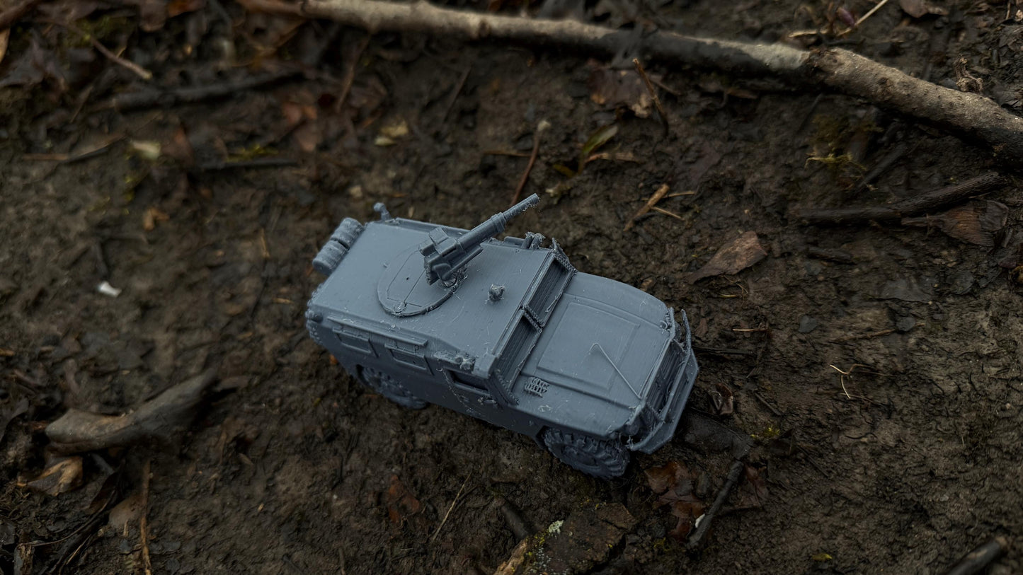 GAZ Tigr, Armored personnel vehicle, truck, soviet Era, Russian, Post War, cold war, tabletop gaming, tabletop terrain