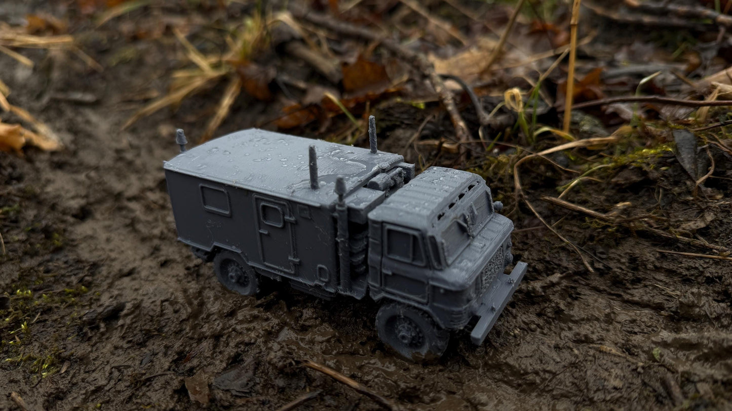 GAZ 66 Command, truck, soviet Era, Russian, Post War, cold war, tabletop gaming, tabletop terrain