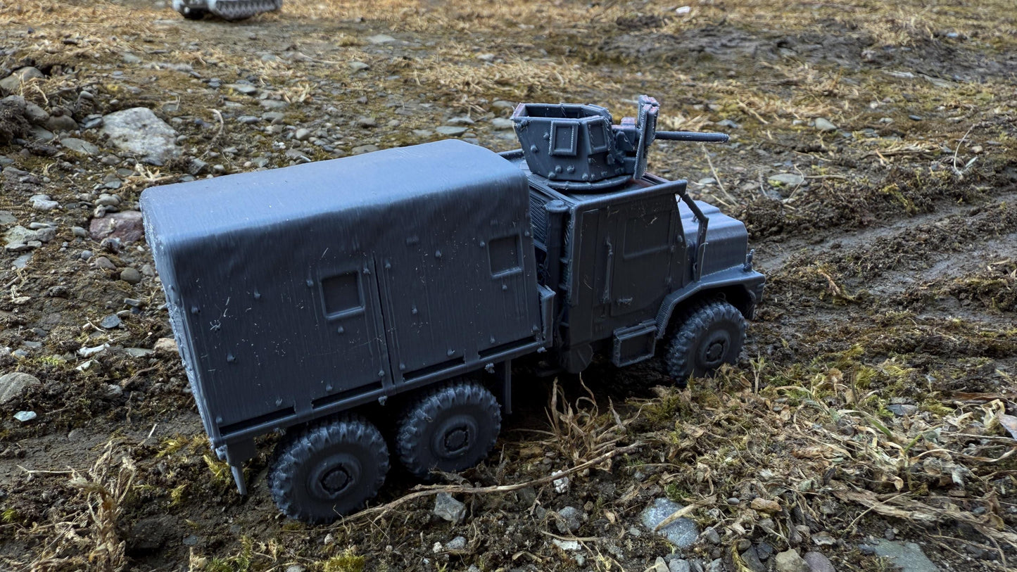 MTVR, MAS armor system, Medium tactical vehicle replacement, Truck, Modern warfare, Tabletop terrain, WW2, Modern tank,