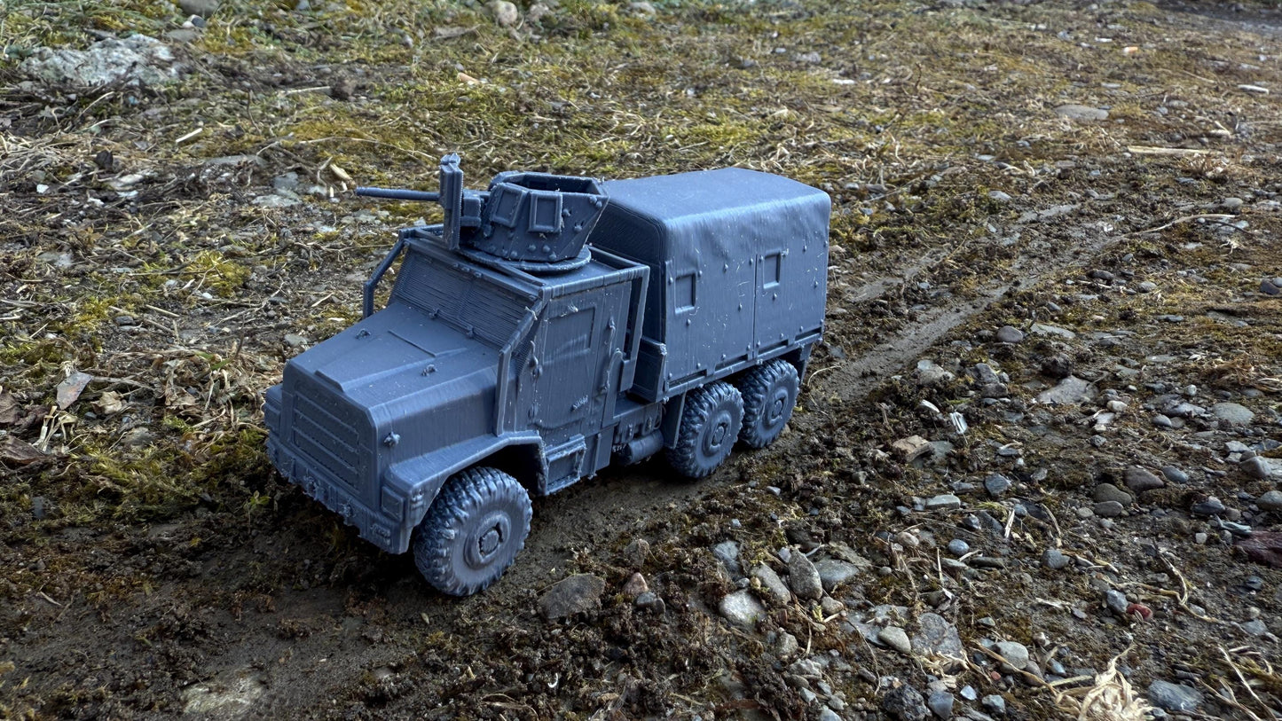 MTVR, MAS armor system, Medium tactical vehicle replacement, Truck, Modern warfare, Tabletop terrain, WW2, Modern tank,