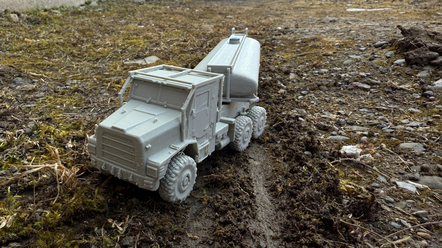 MTVR, Tanker trailer, M970, Medium tactical vehicle replacement, Truck, Modern warfare, Tabletop terrain, WW2, Modern tank,