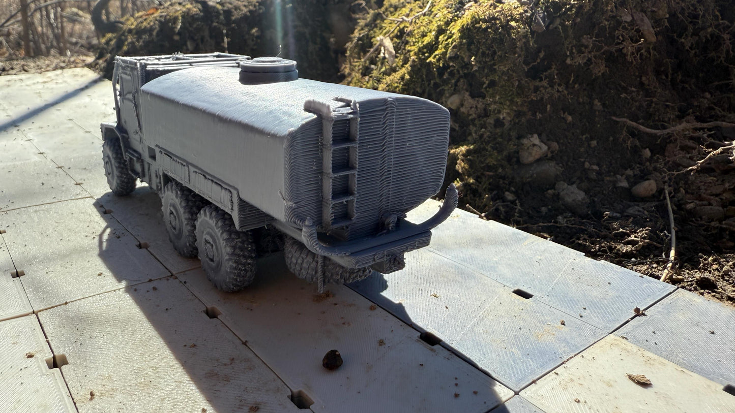 MTVR, Tanker, Medium tactical vehicle replacement, Truck, Modern warfare, Tabletop terrain, WW2, Modern tank,