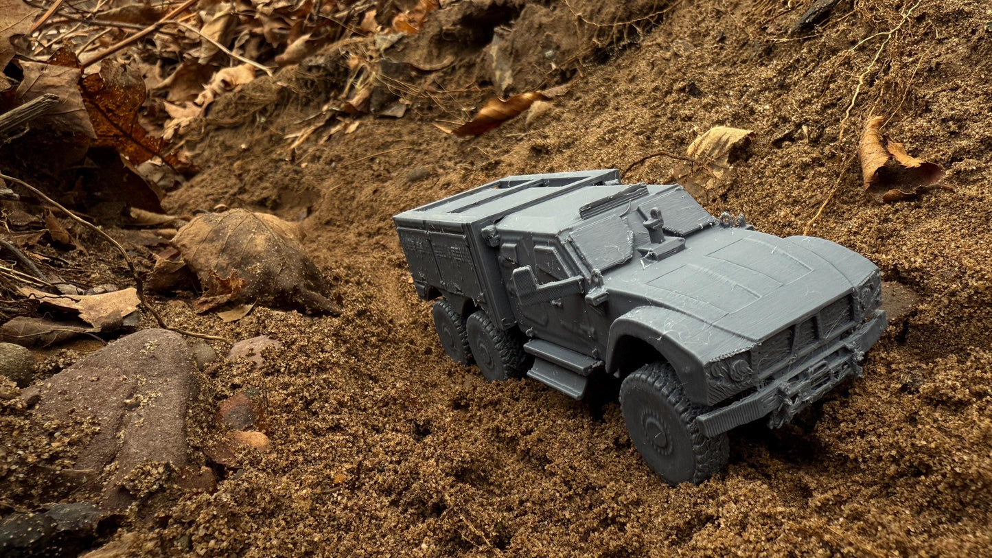 MATV, MRAP, 6x6, Assault, All Terrain vehicle, Truck, Modern warfare, Tabletop terrain, WW2, Modern tank,