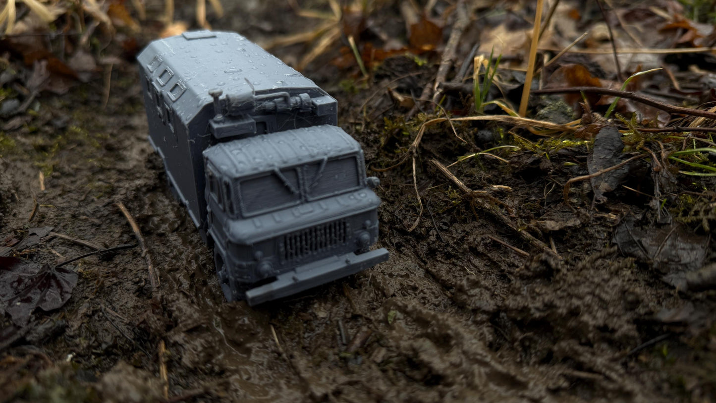 GAZ 66 KUNG, truck, soviet Era, Russian, Post War, cold war, tabletop gaming, tabletop terrain