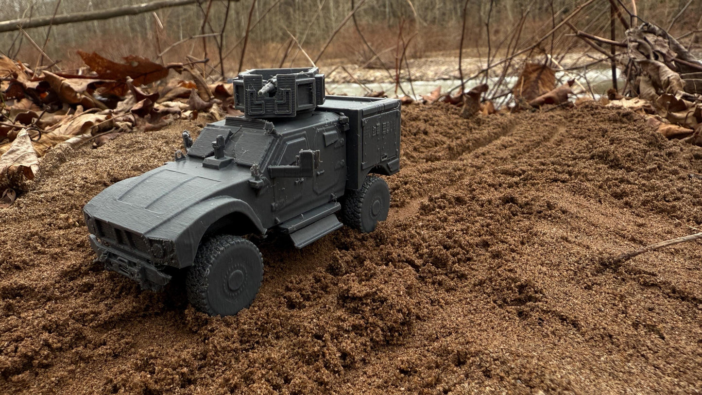 MATV, MRAP, Assault, All Terrain vehicle, Truck, Modern warfare, Tabletop terrain, WW2, Modern tank,
