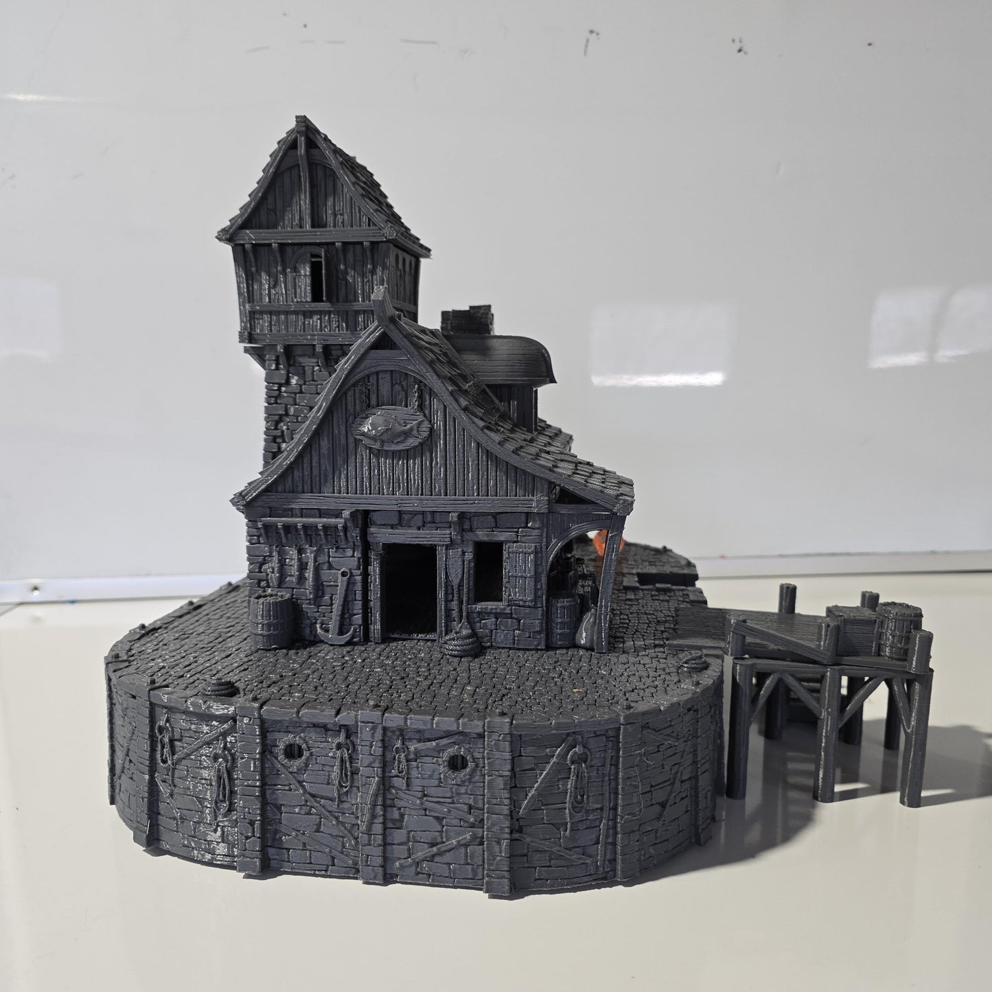 Ancrabourg, Fisherman's Hut, Port Royal, Skirmish, D&D Terrain, Tabletop Terrain