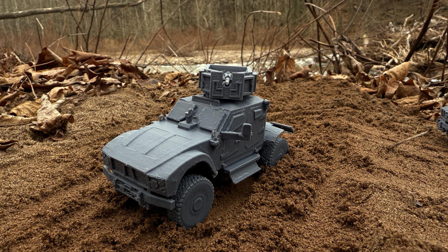 MATV, MRAP, tactical, All Terrain vehicle, Truck, Modern warfare, Tabletop terrain, WW2, Modern tank,