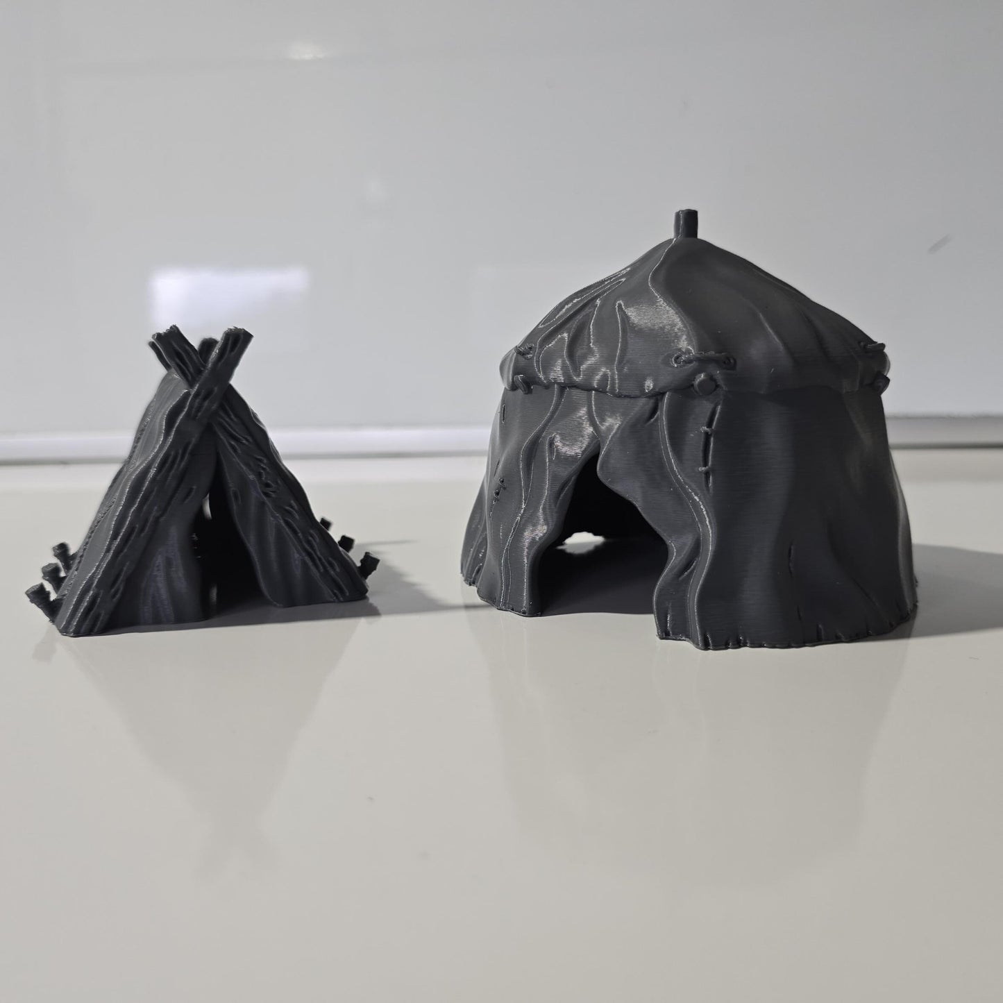 Medieval Canvas Tents - Nomadic Shelter Set for Tabletop RPGs