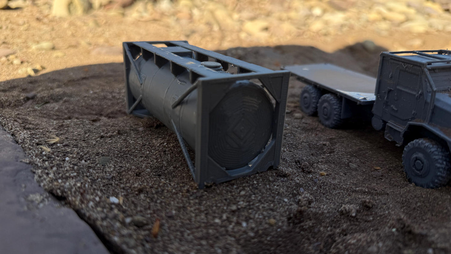 20Ft Industrial fluid container, ISO shipping container, radio center, broadcasting, truck