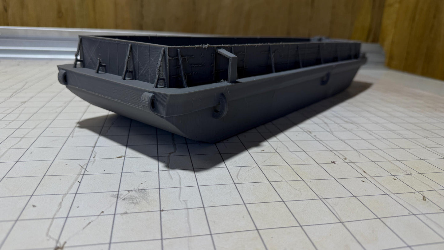 Cargo Barge, River Barge, Bulk shipping, river boat, Floatable, Ship, supplement, playable interior