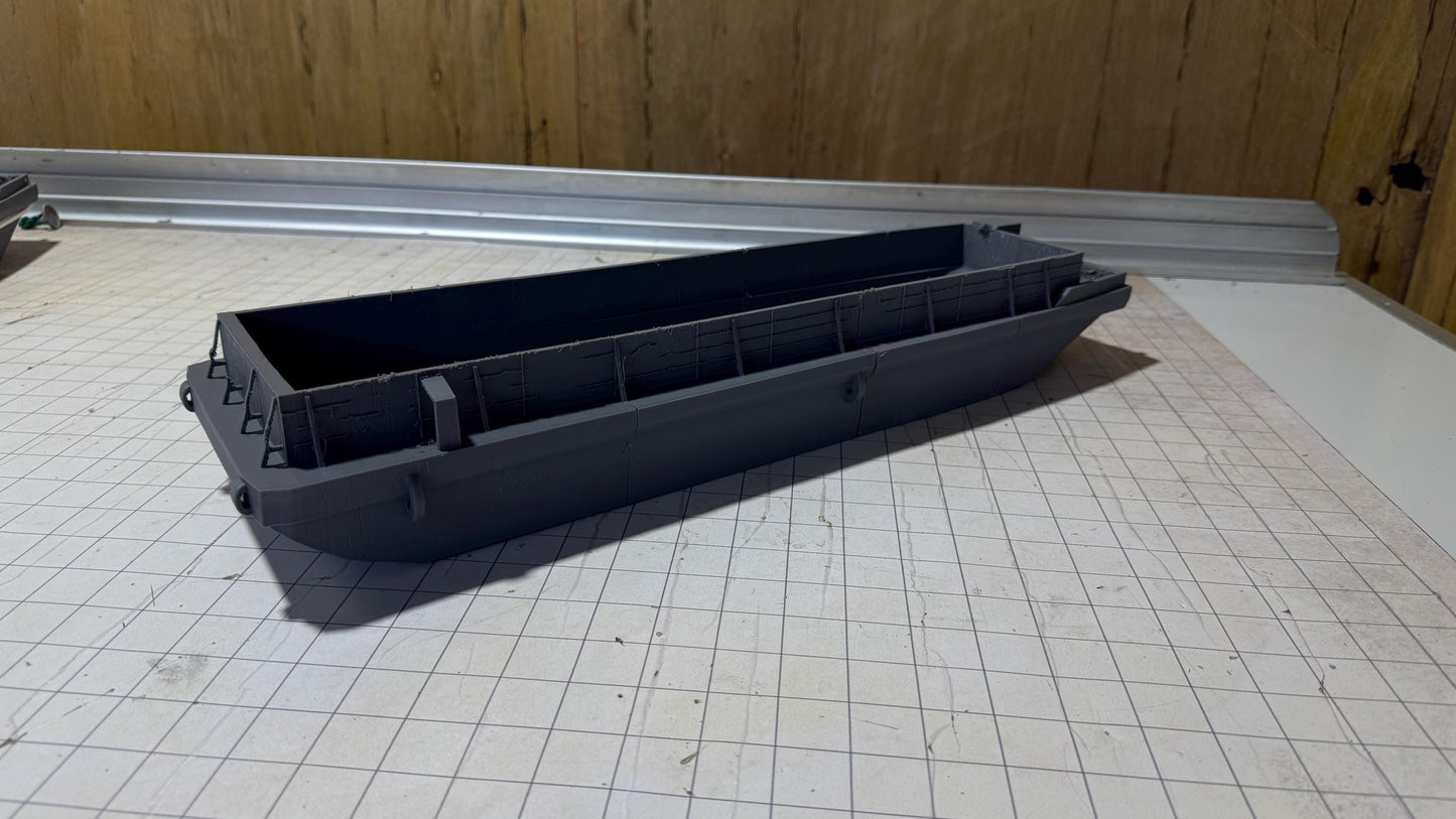 Cargo Barge, River Barge, Bulk shipping, river boat, Floatable, Ship, supplement, playable interior