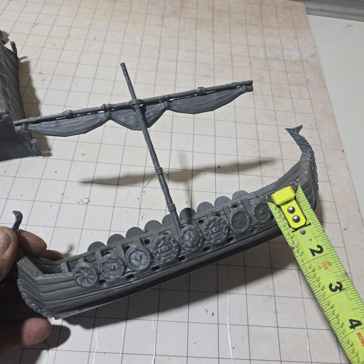 Viking Long Ship: Medieval Era Sailing Vessel Perfect for Historical RPGs
