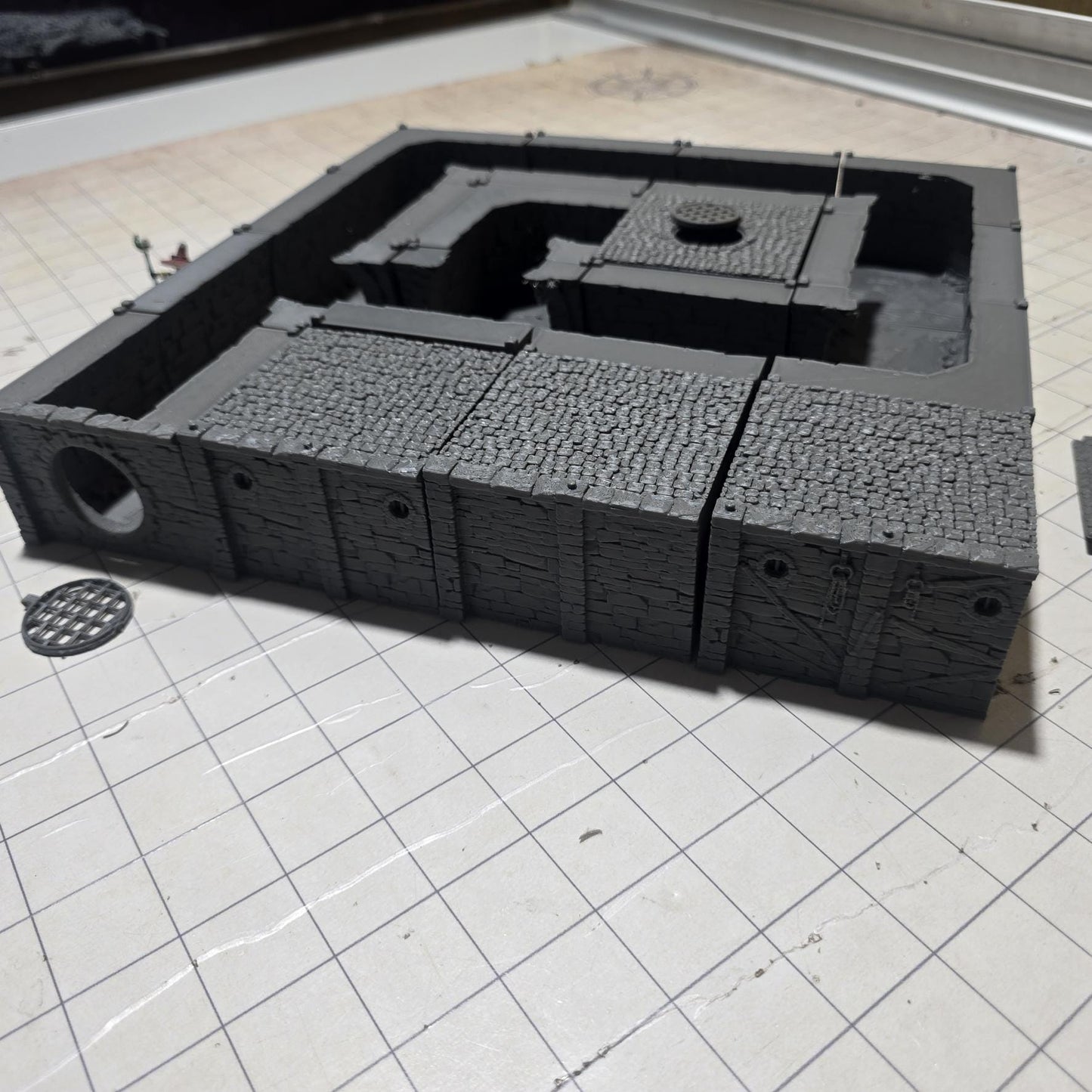 Sewer System Set, City of Ancrabourg for DnD, Pathfinder, and Wargaming