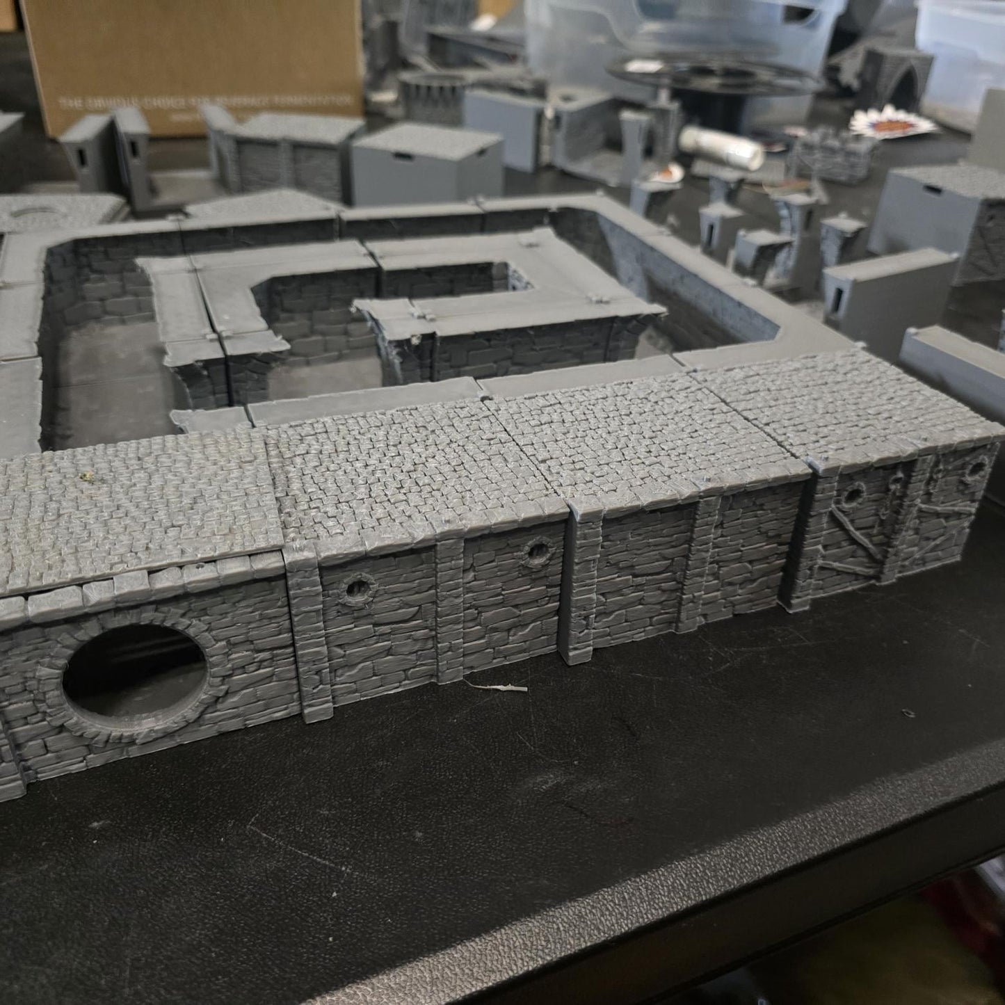 Sewer System Set, City of Ancrabourg for DnD, Pathfinder, and Wargaming
