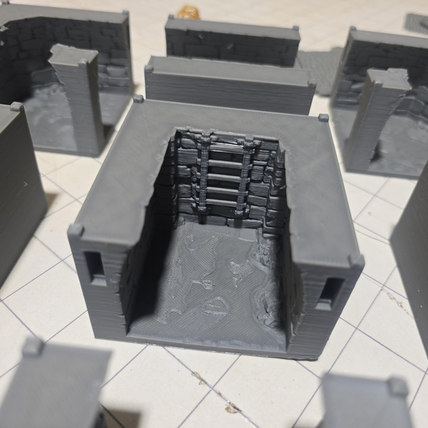 Sewer System Set, City of Ancrabourg for DnD, Pathfinder, and Wargaming