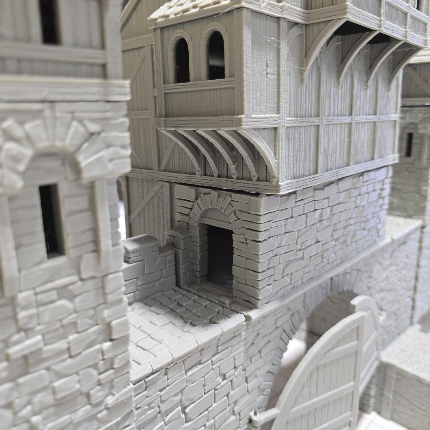 Ancrabourg City Gate and Walls, Port walls, Port Royal, Skirmish, D&D Terrain, Tabletop Terrain
